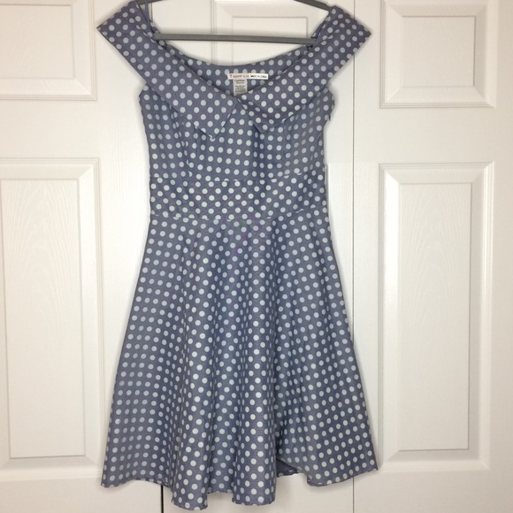 Y apparel U.S.A. retro polka dot dress - Picture 1 of 3